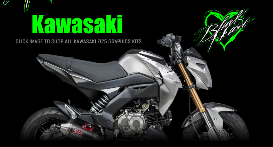 Kawasaki Z125 Graphics